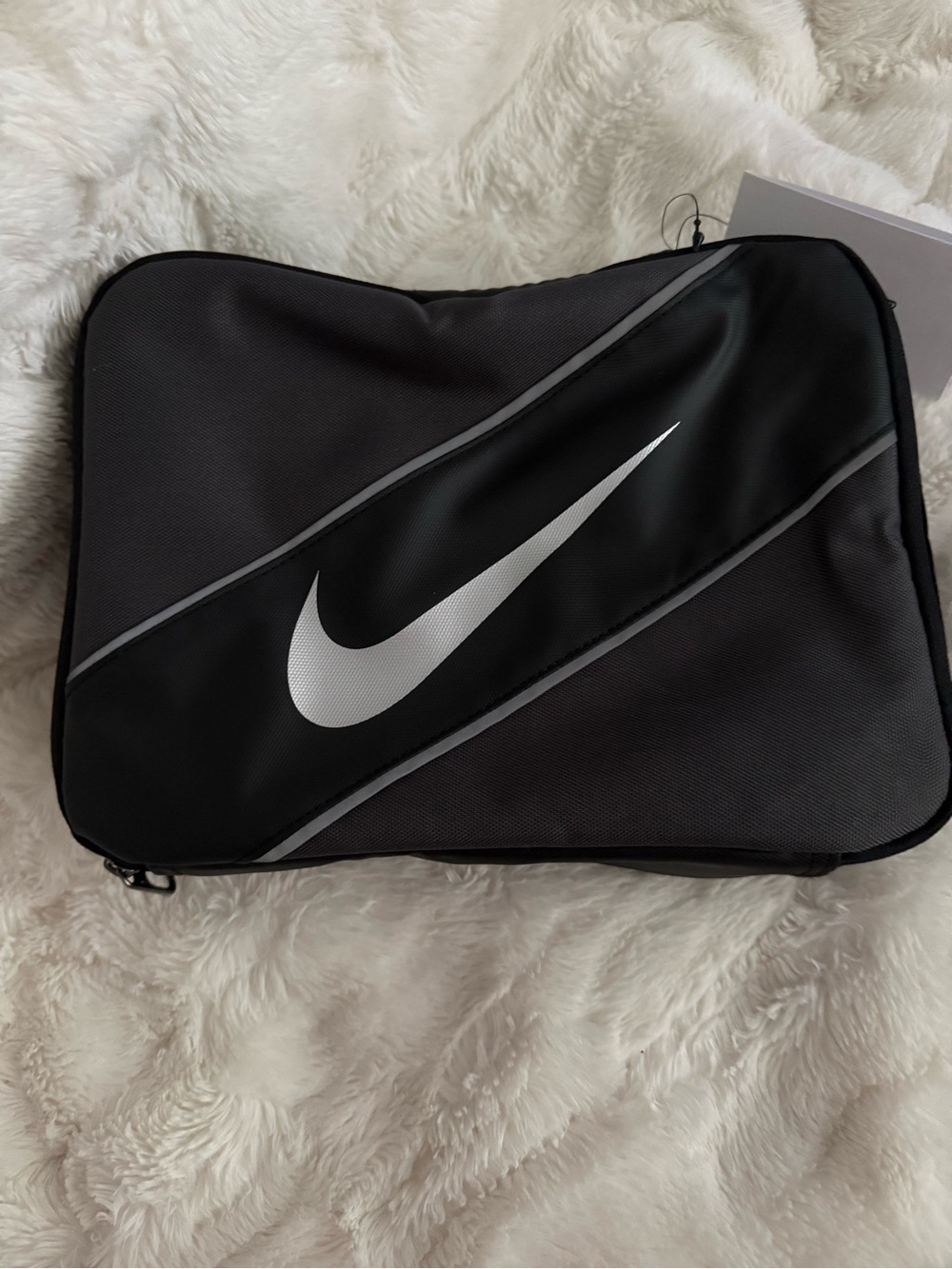 Nike Black and Gray insulated lunch bag